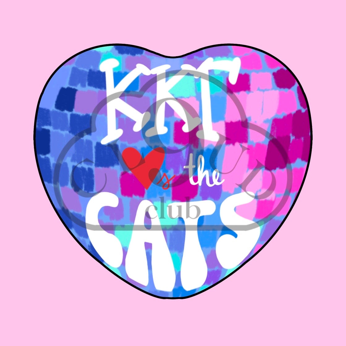 ΚΚΓ loves the cats disco button