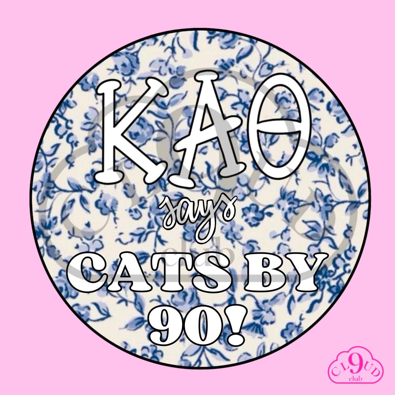 ΚΑΘ says cats by 90 button