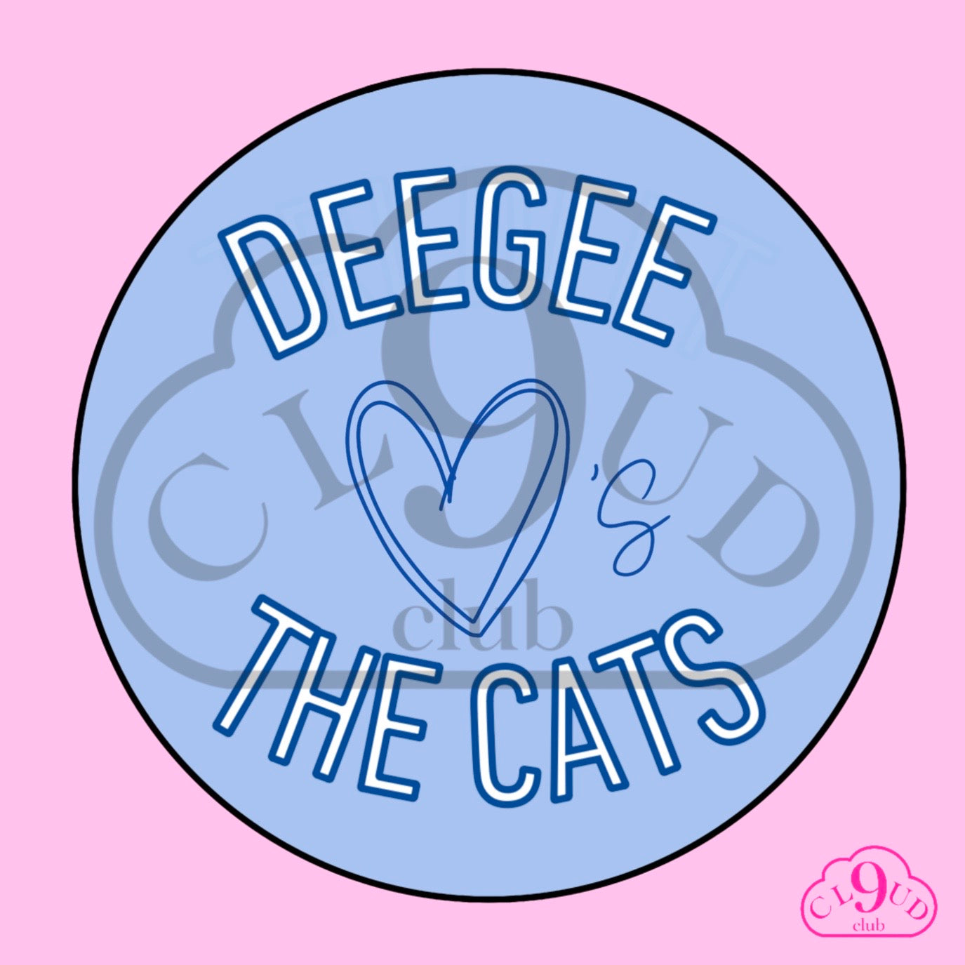 deegee loves the cats button