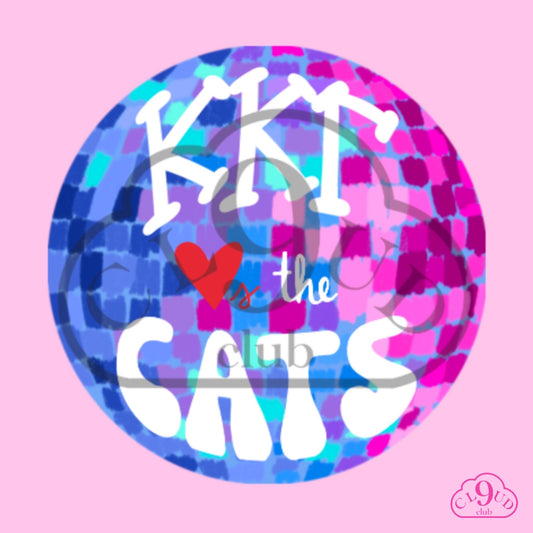 ΚΚΓ loves the cats disco button