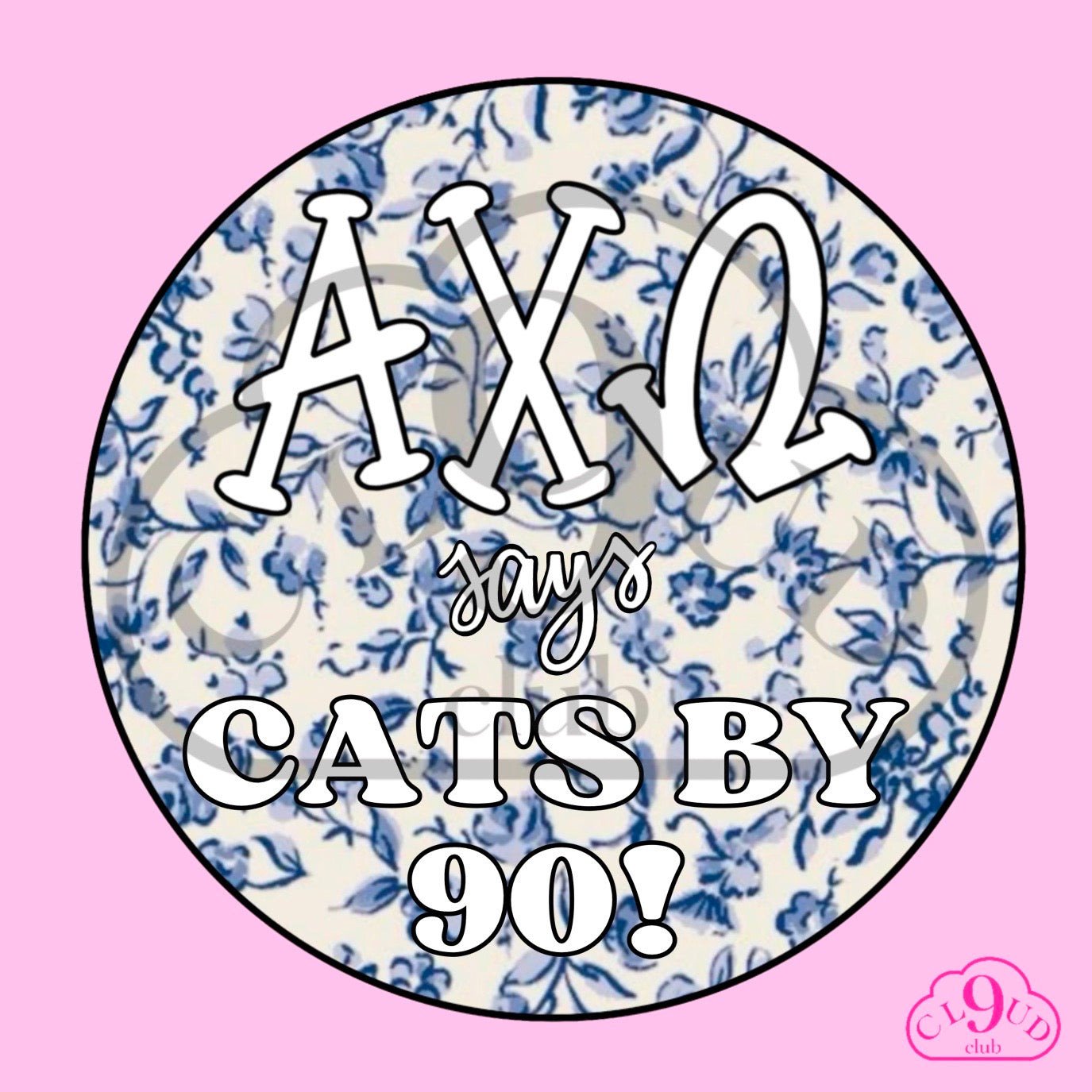 ΑΧΩ says cats by 90 button