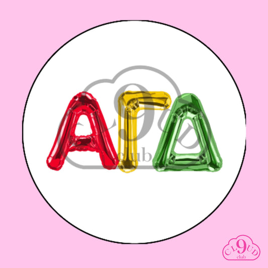 ΑΓΔ balloons button