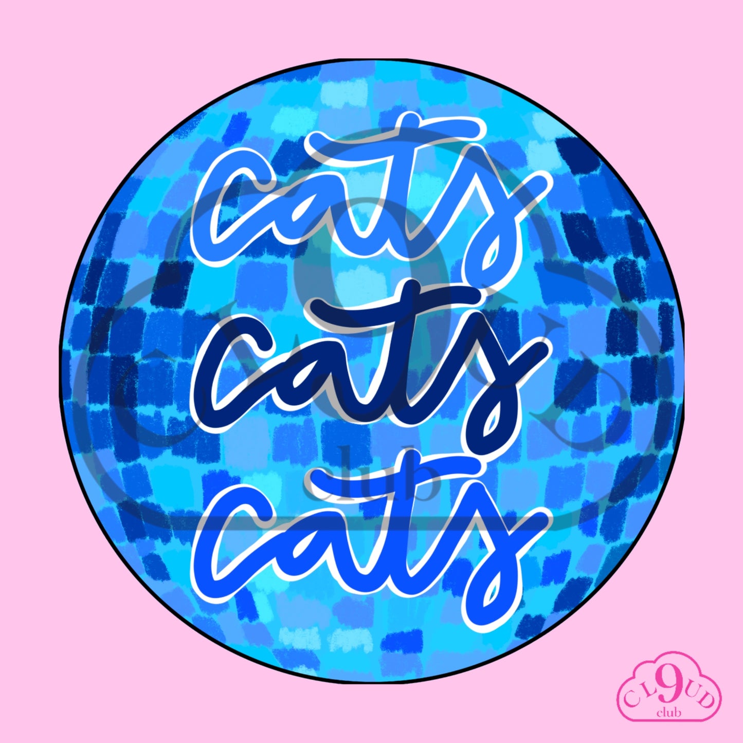 cats cats cats button